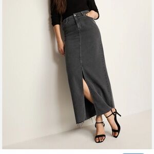 NWT size 12 American Eagle Outfitters Black High-Rise Maxi Jeans